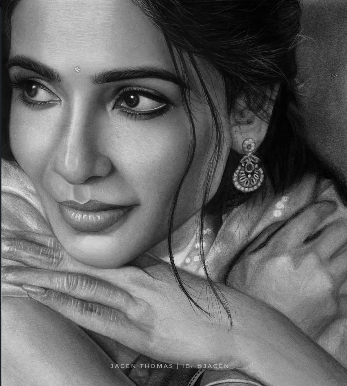 Pencil Drawing Hyper Realistic