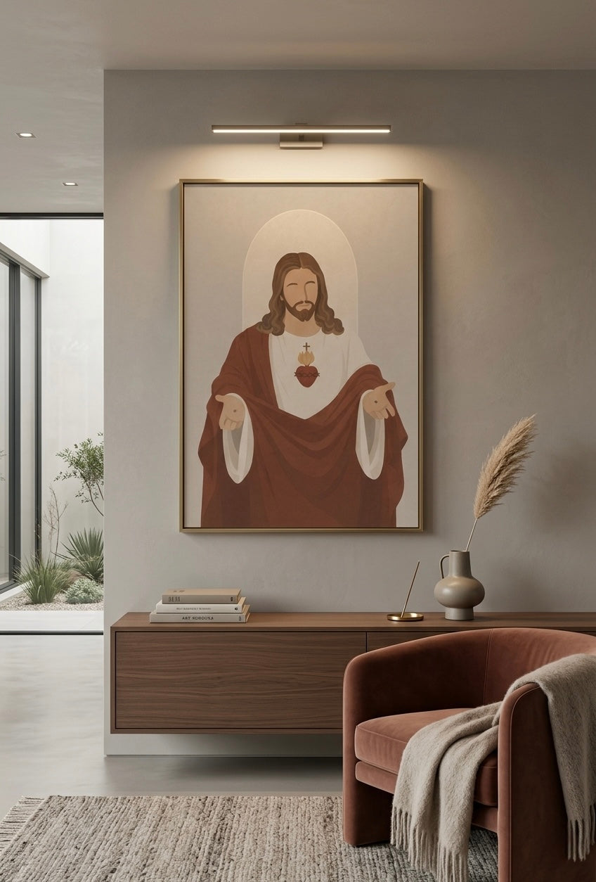 Minimalist Printable JESUS Wall Art