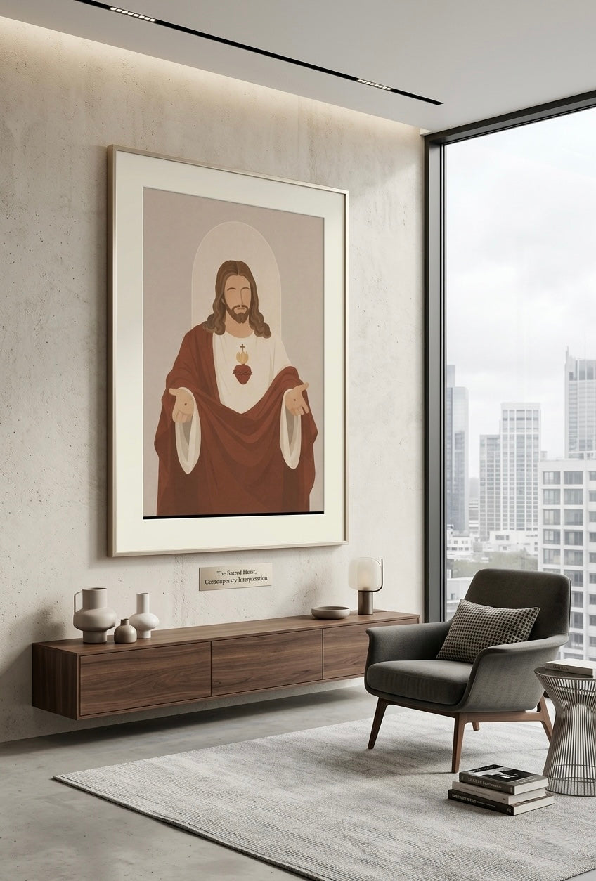 Minimalist Printable JESUS Wall Art
