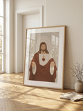 Minimalist Printable JESUS Wall Art